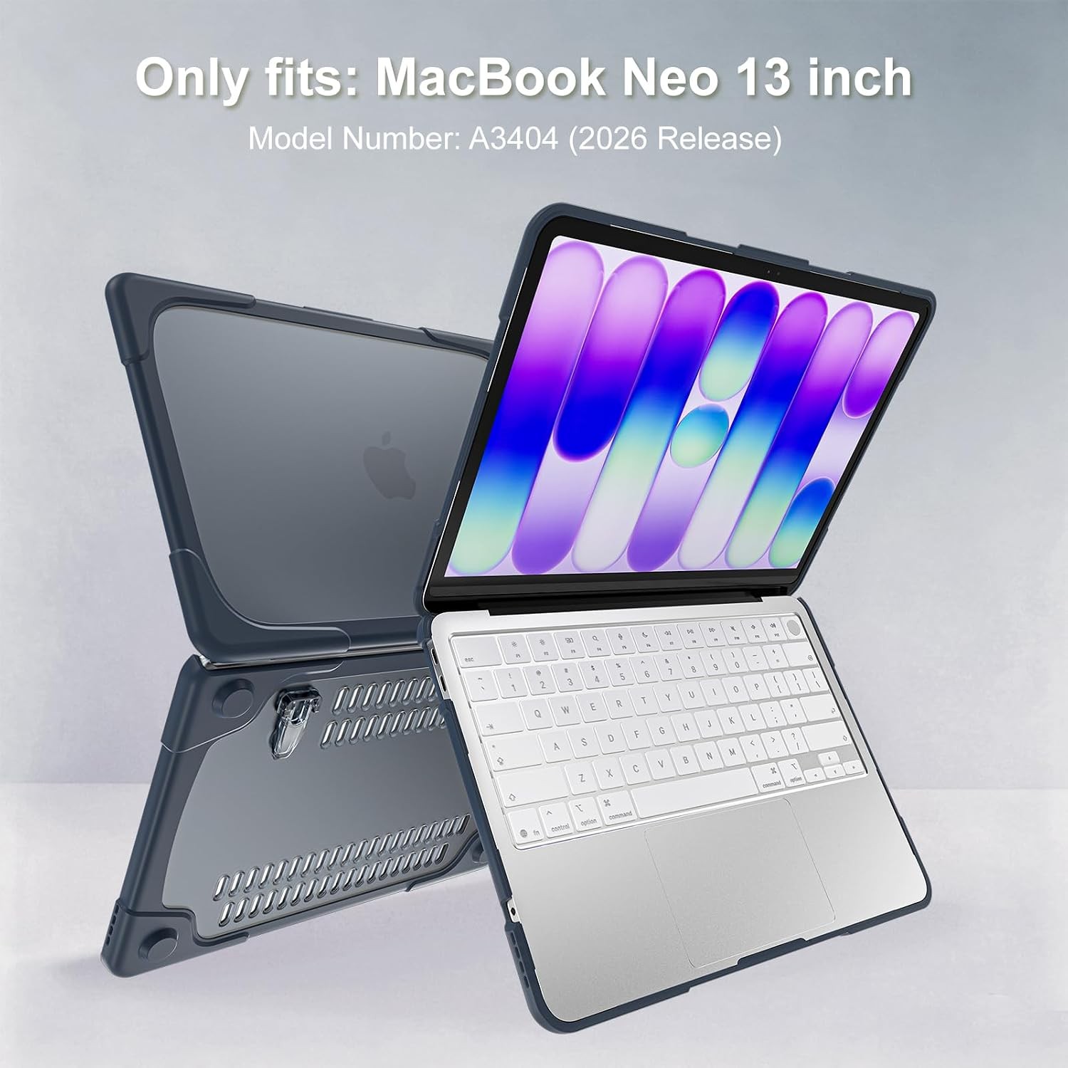 Sleeve for MacBook Neo 13 inch 2026 Model A3404 A18 - Heavy Duty Protective Cove gallery