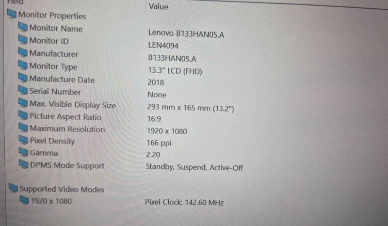 Lenovo ThinkPad X13 Magnesium 13.3" Core i5-10310U 1.7GHz 8GB 256GB Win11Pro gallery