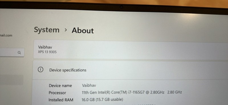 dell xps 13 9305 i7 gallery