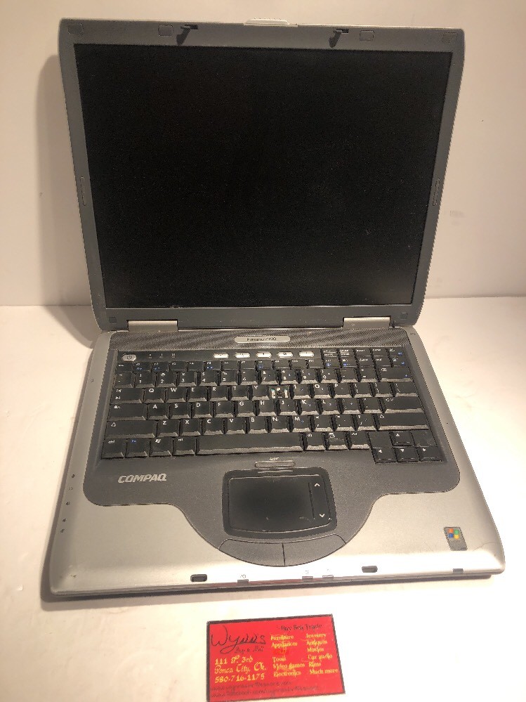 HP Compaq Presario 2100 Laptop Intel Celeron CPU 1gb RAM No HDD gallery