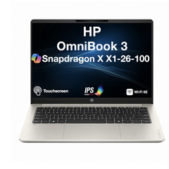HP OmniBook 14″ 1920×1200 Snapdragon X X1-26-100 16GB RAM 1TB SSD Windows 11 Pro