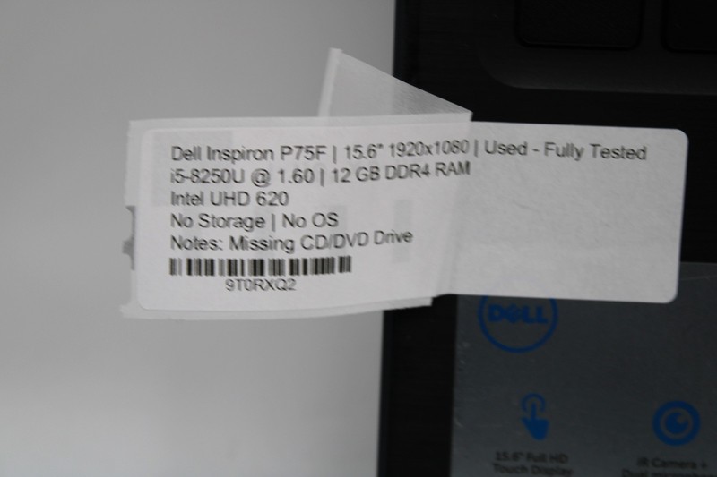 Dell Inspiron 5570 Touch i5-8250U @ 1.6 GHz 12GB RAM No SSD No OS gallery