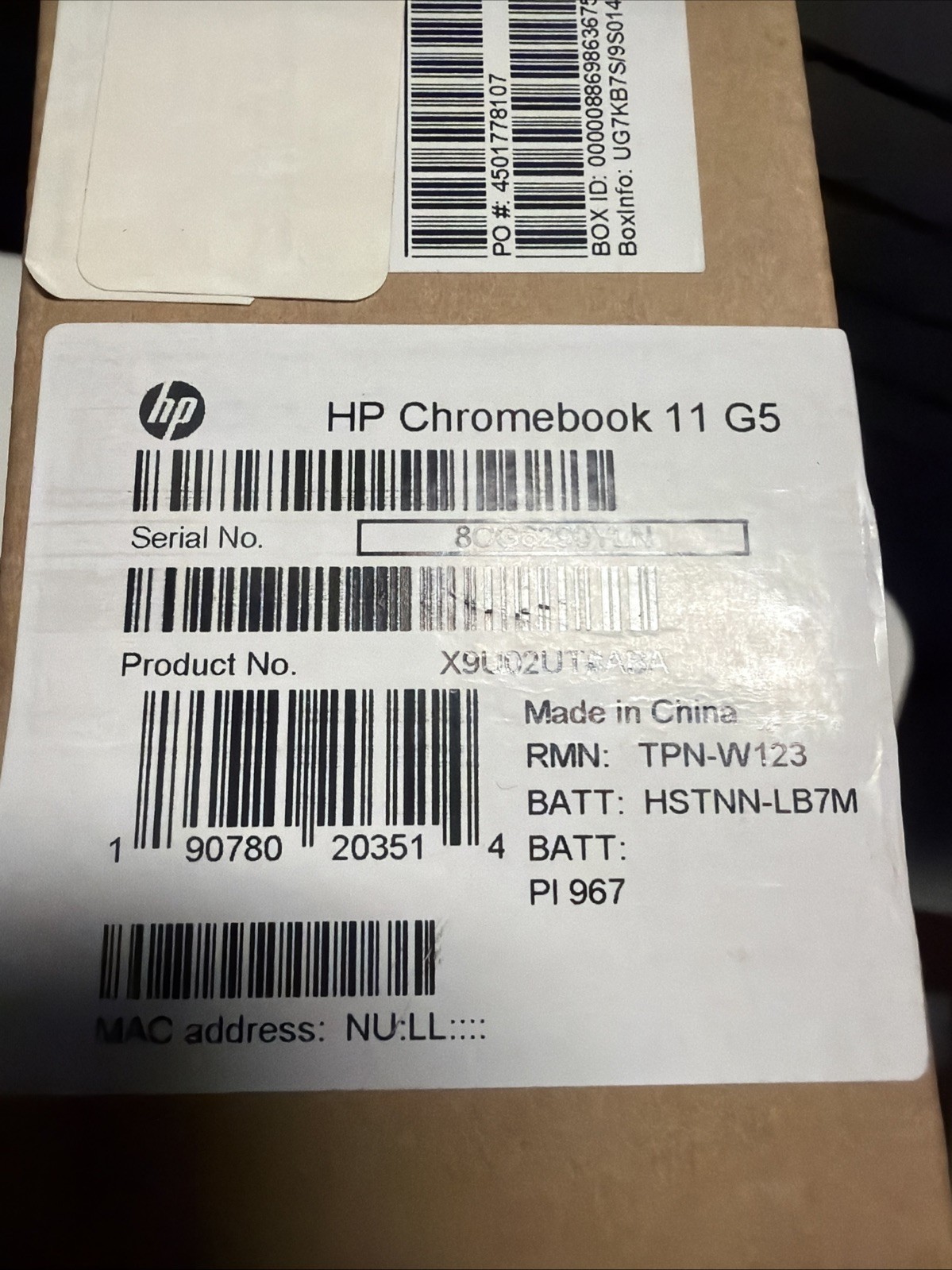 HP Chromebook 11 G5 11.6in. (16GB, Intel Celeron N, 2.1GHz, 4GB) Ultrabook BNIB gallery