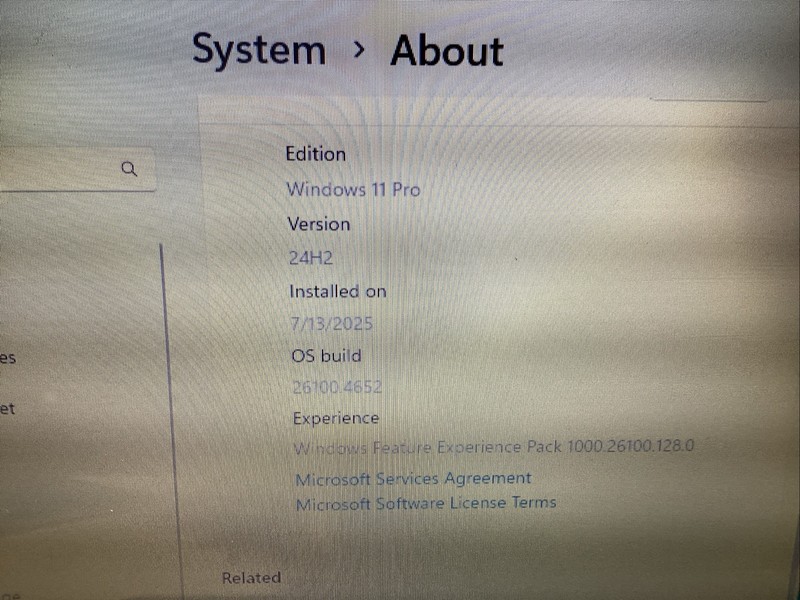 hp pavilion dm4 laptop Windows 11Pro RAM 8GB HDD 640GB CPU i3-2310M gallery
