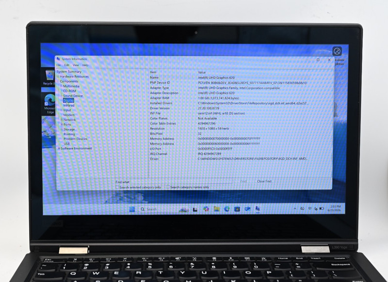 Lenovo ThinkPad Yoga L390 (2-in-1) i5-8365 1.60GHz 8GB RAM 128GB SSD Windows 11 gallery