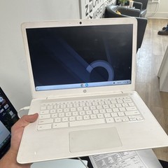 HP Chromebook White Laptop Intel 14″ Chrome OS USB HDMI Webcam Wi-Fi
