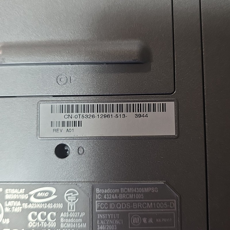 Dell Inspiron 5160 PP08L 15.1" No AC Adaptor - For Parts gallery