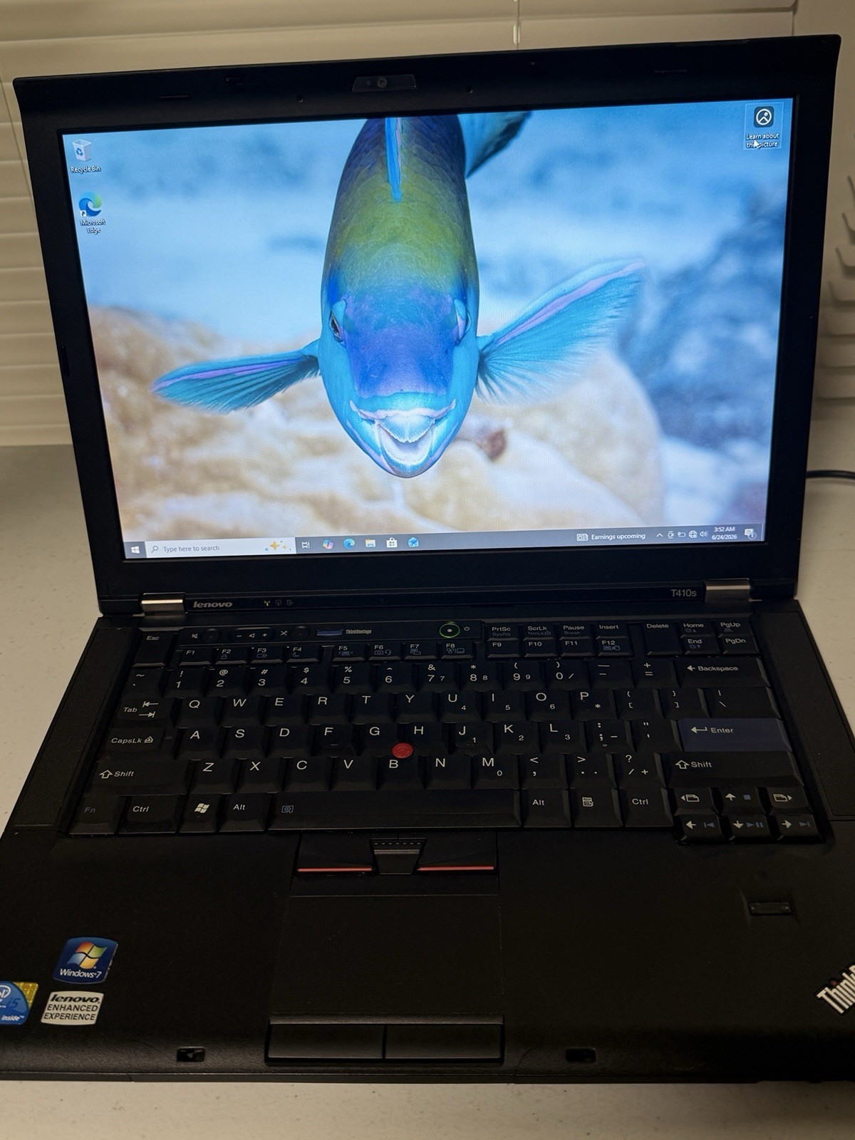 Lenovo ThinkPad T410s Intel i5 M520 2.4GHz 3GB RAM Win 10 Pro 64 Bit Nice Screen gallery