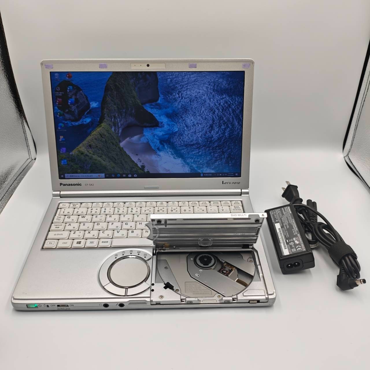 Panasonic Let's Note CF-SX2 Intel Core i5 SSD 128GB GB 8GB Used w/AC From JP gallery