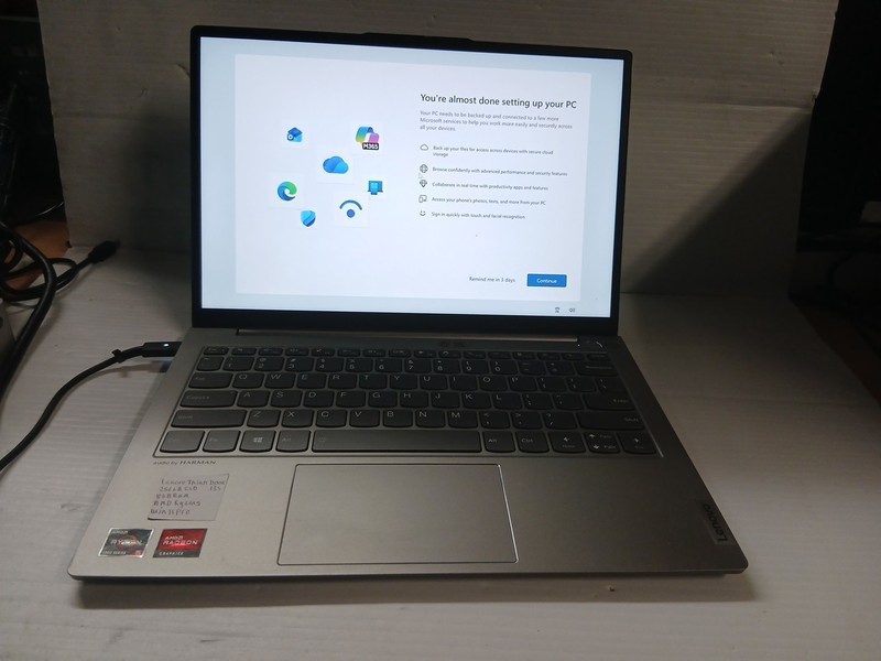 Lenovo Thinkbook 15 G4 ABA Touch Ryzen 5 5625U 2.30GHz 8GB RAM 256GB SSD W11P gallery