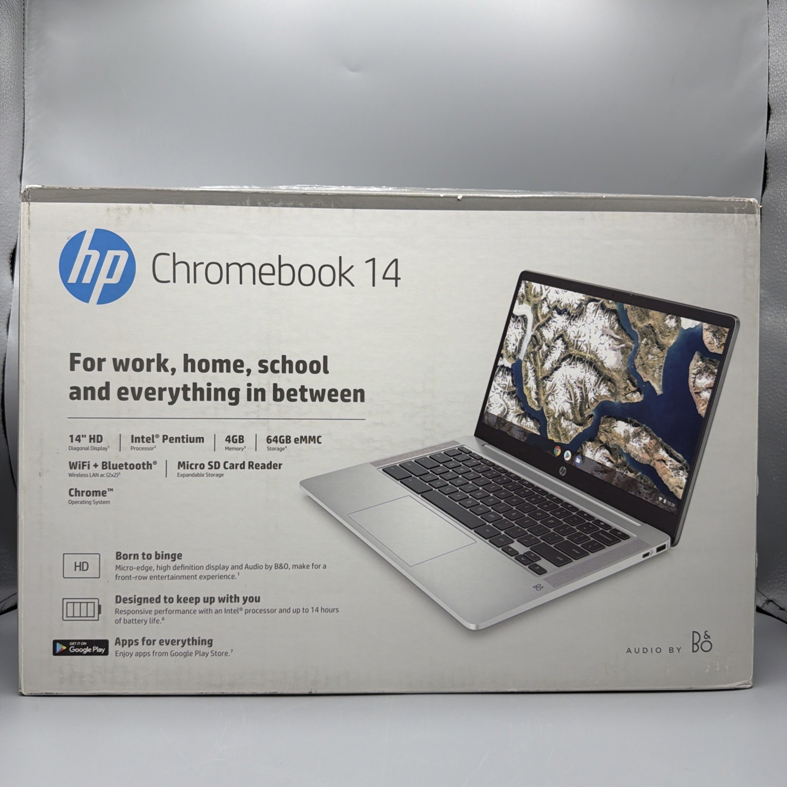 HP HP Chromebook 14A-NA0031WM 14" Pentium Silver N5030 1.1GHz 4GB RAM 64GB SSD gallery