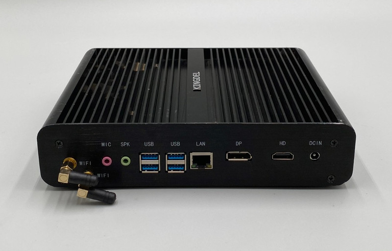 Kingdel Fanless Industrial Mini PC Custom Build i7-8565U 256GB SSD 16GB DDR4 B- gallery