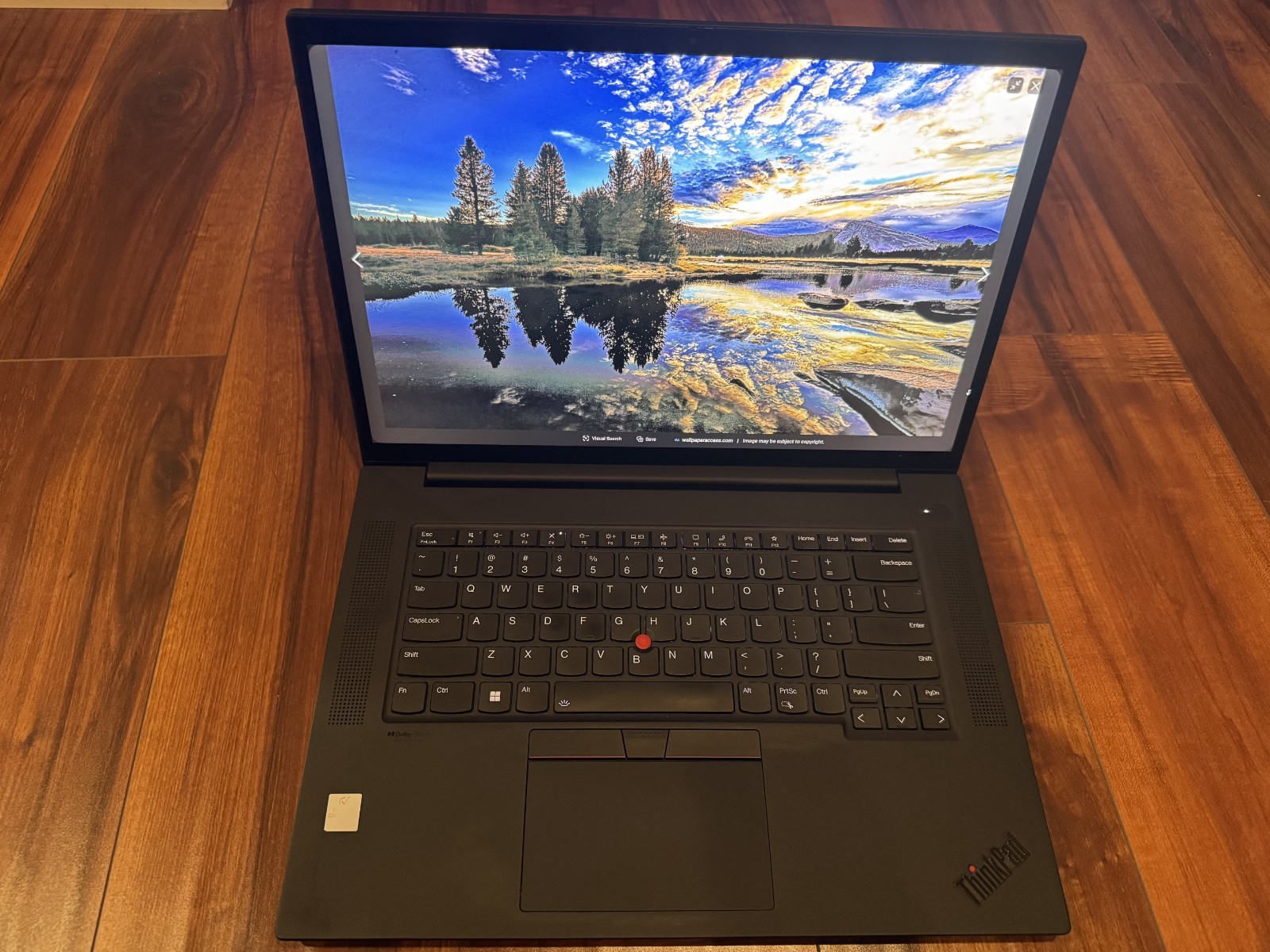 LENOVO THINKPAD P1 GEN 5 4K I7-12800H 1TB SSD 32GB W10 gallery