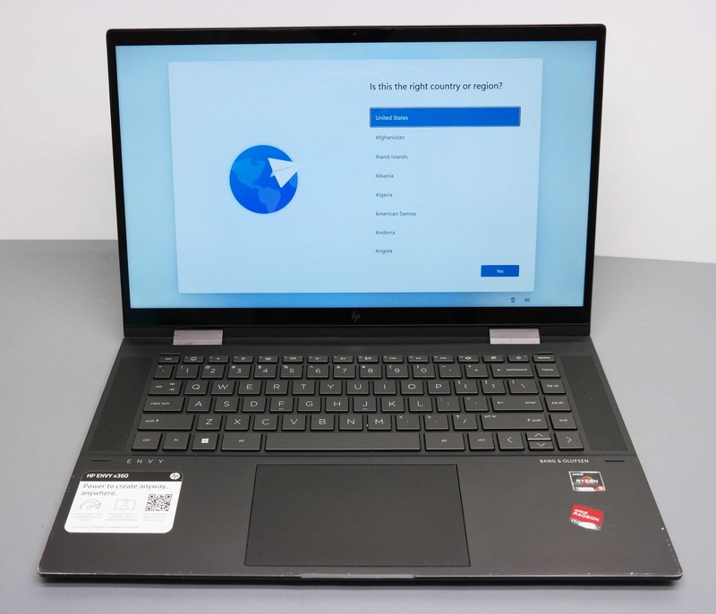 HP ENVY x360 15ey-0013dx 15.6" AMD Ryzen 5 5625U 16GB 256GB SSD ISSUE gallery