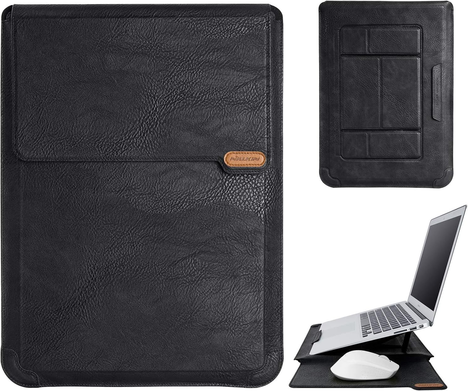PU Leather Laptop Sleeve for Acer Aspire 5, Razer 15", HP Notebook 2020, 15.6 gallery
