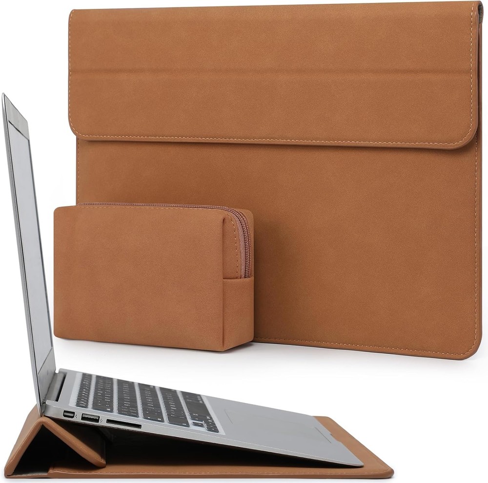 13 Inch Laptop Case Sleeve with Stand for 2026-2018 MacBook Air 13 M5 M4 M3 M2 M