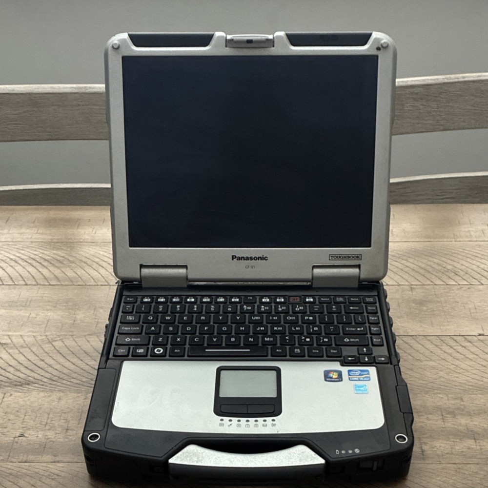Panasonic Toughbook CF-31 Intel Core i5 Windows 7 Laptop Silver/Black