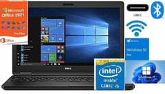 Dell Latitude 5580 i5 8GB 16GB 32GB Ram 500GB 1TB 2TB SSHD Win 10/11 Office 2021