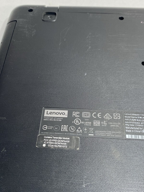 Lenovo IdeaPad 110-15ACL 15.6" Laptop - As Is - Read Notes gallery
