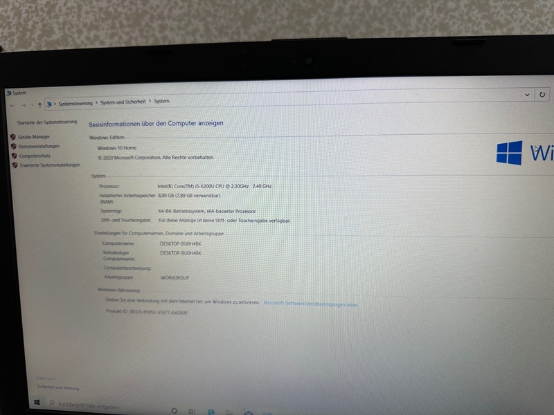 HP ProBook 250 G5 39.6cm (15.6") i5-6200U 8GB RAM 1TB HDD Used gallery