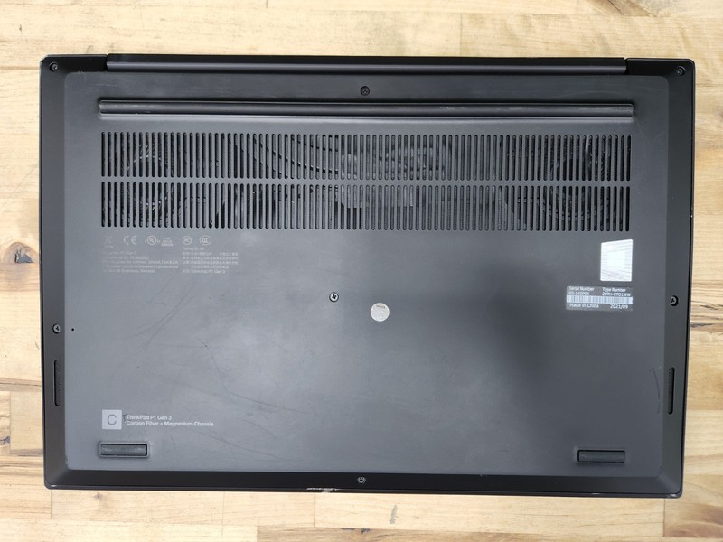 Lenovo ThinkPad P1 Gen 3 15.6 FHD i7-10750H 16GB Quadro T1000 EXCELLENT BATTERY~ gallery