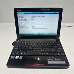 Acer Aspire One 10.1″ Laptop Intel Atom N450 1gb Ram No Drives Boots Bios