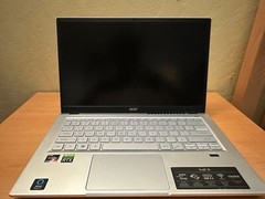 Acer Swift X 14″, 512GB SSD, AMD Ryzen 7 5000 Series, RTX 3050, 16GB RAM