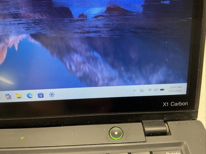 Lenovo ThinkPad X1 Carbon Touchscreen CPU i7 vPro RAM 8GB SSD 256GB Windows 11 P gallery