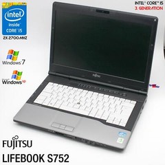 Fujitsu Lifebook S752 14″ HD Intel Core I5 3340M 320GB 4GB DDR3 Windows XP 7 Drv
