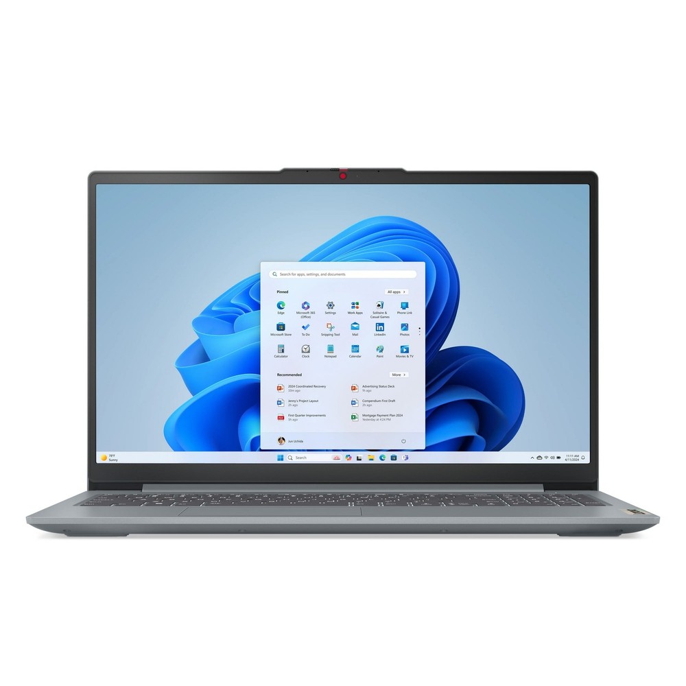 Lenovo IdeaPad Slim 3i 15.6" Intel Processor N100, 4GB RAM, 128 SSD - Artic Grey