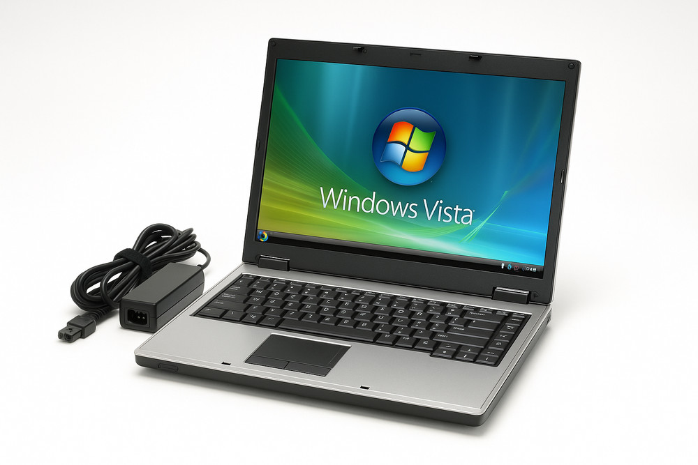 Windows Vista Laptop Customizable — Ready to Use + Charger Included