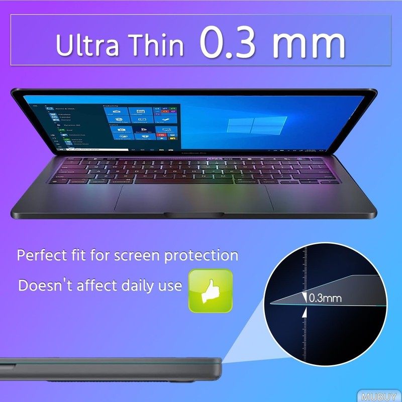 Tempered Glass Screen Protector for Lenovo Slim 3/5/7 16 & ideapad 5/5i Pro 16 gallery
