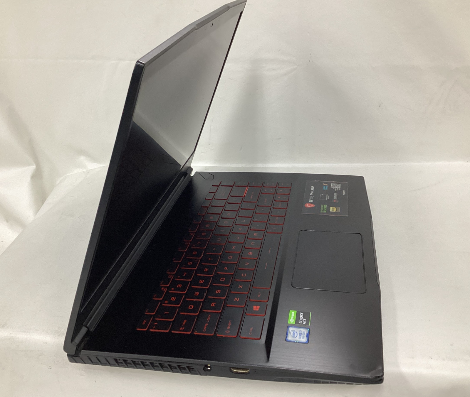 MSI GF65 Thin 9SD-004 Laptop, i7-9750H, GTX1660Ti, 8GB, 512GB--FOR PARTS gallery