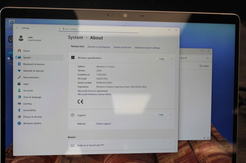 Microsoft Surface Pro 8 1983 13" 8GB 256GB SSD Intel Core i5 11th Gen., 2.40 GHz gallery