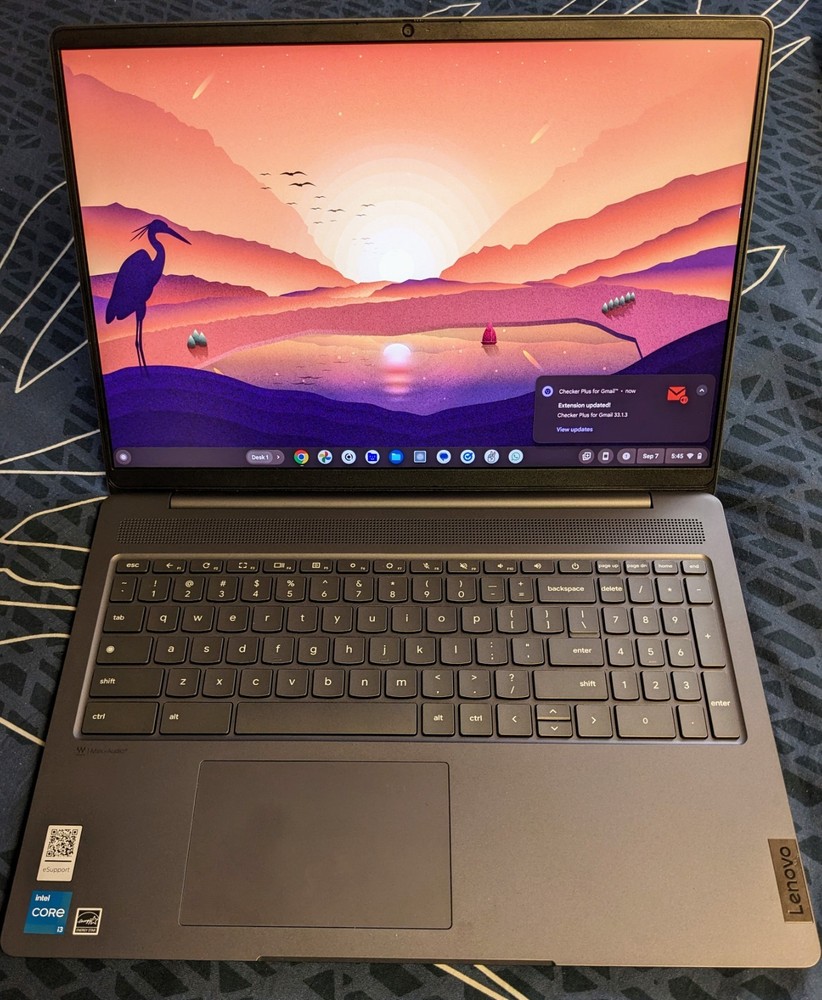 Lenovo Ideapad Gaming Chromebook Laptop, 16.0" WQXGA 2.5K IPS, Intel Core i3