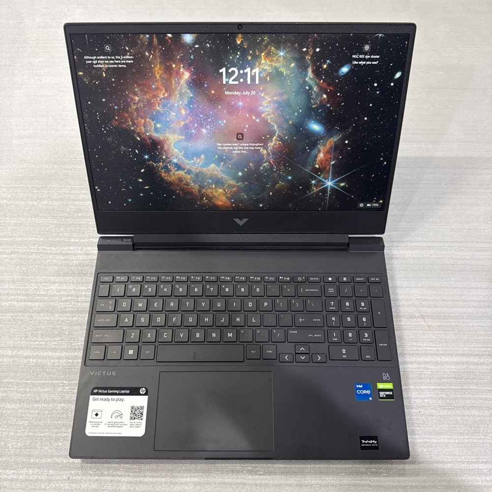 HP Victus 15-fa0031dx 15.6 (8GB, 512GB SSD, i5 12th Gen, GTX 1650 + UHD) NICE!
