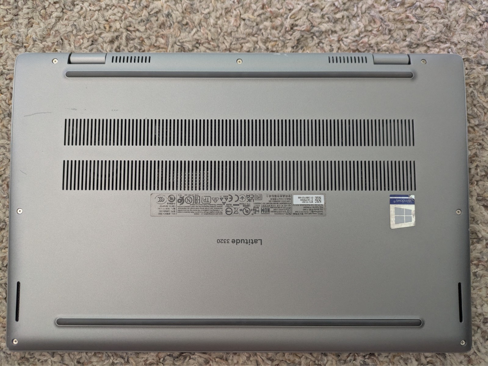 Windows Dell Latitude 3320 i5 from 2021. Sleek silver computer is great for work gallery