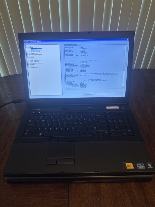 (Lot of 3) Precision M6600 17.3" Laptop i7-2860QM 2.50GHz 16GB RAM AMD **NO HDD* gallery