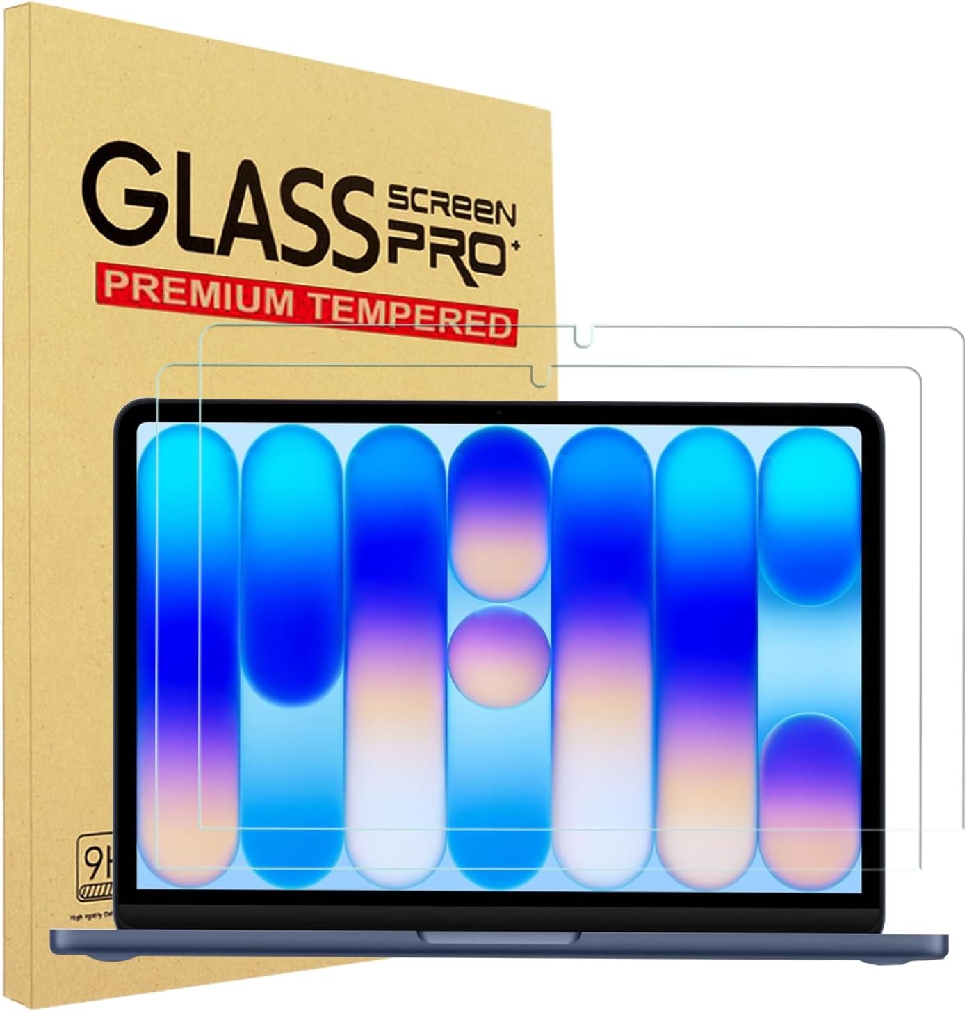 2 Pack 9H Tempered Glass Screen Protectors for 2026 MacBook Neo 13-Inch A18 Pro gallery