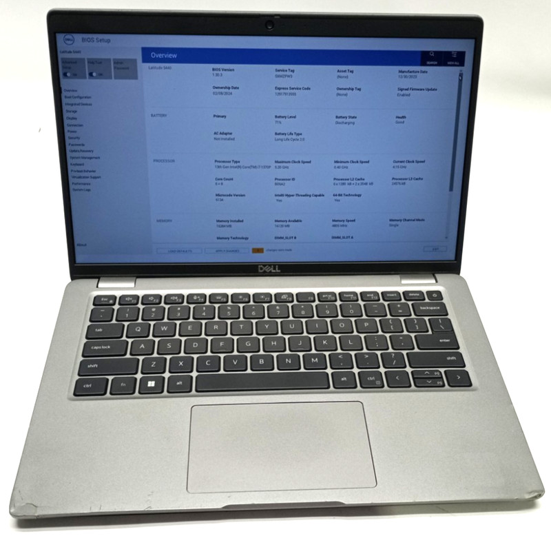 Dell Latitude 5440 14"FHD i7-1370P@4.00GHz 16GB RAM 256GB NVMe Win11Pro MC597*! gallery