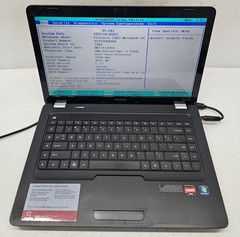 Compaq Presario CQ60-238DX Laptop AMD Athlon II P320 3GB Ram NO HD/OS (FL)