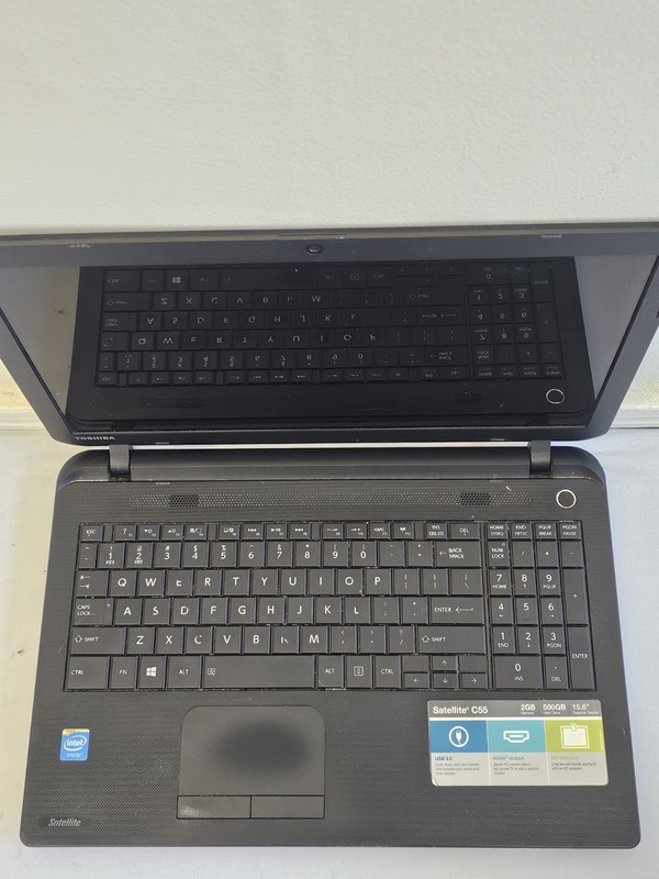 Toshiba Satellite C55 Laptop - Intel - WON'T BOOT - Parts/Repair Only - READ gallery