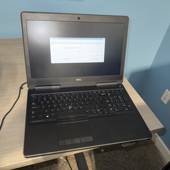Dell Precision 7510 15″ Laptop FHD I7-6820HQ 2.7GHz 8GB RAM Quadro No Drive/OS