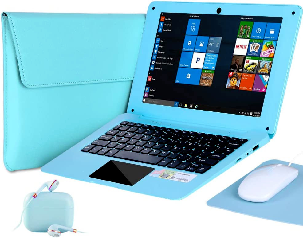 Windows 10 Laptop 10.1"Celeron R Computer Mini Netbook WiFi Webcam HDMI YouTube