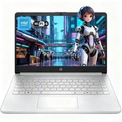HP 14 inch Student Laptop Intel N150 UPTO 16GB RAM 128eMMC up to 3.6GHz Notebook