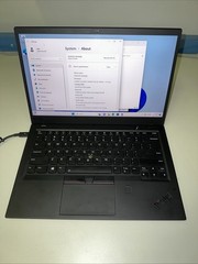 Lenovo ThinkPad X1 Carbon Gen 6 i7‑8650U 16GB RAM 256GB SSD TRACKPAD NO CLICK