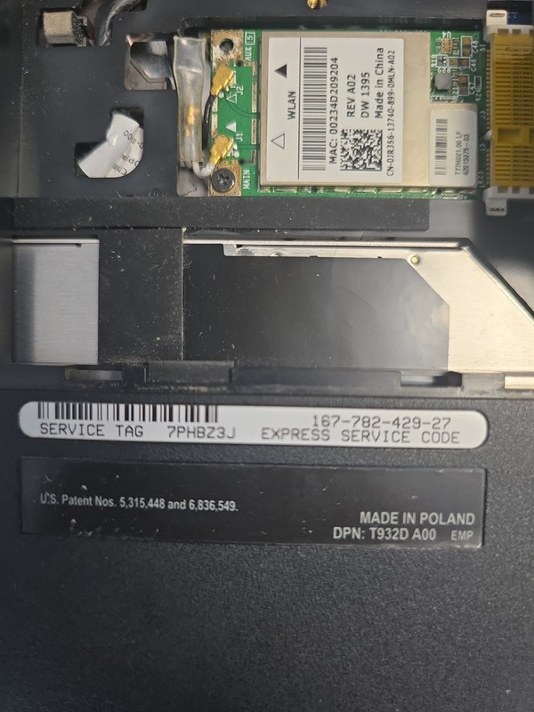 Dell Vostro 1310 Laptop T8100 4GB Fingerprint Original Power Supply Tested gallery
