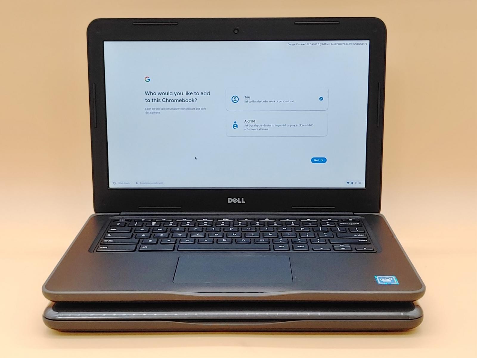 LOT of (2) Dell Chromebook 13 3380 Celeron 3855U✔4GB✔16GB eMMC✔ChromeOS✔*NO A/C* gallery