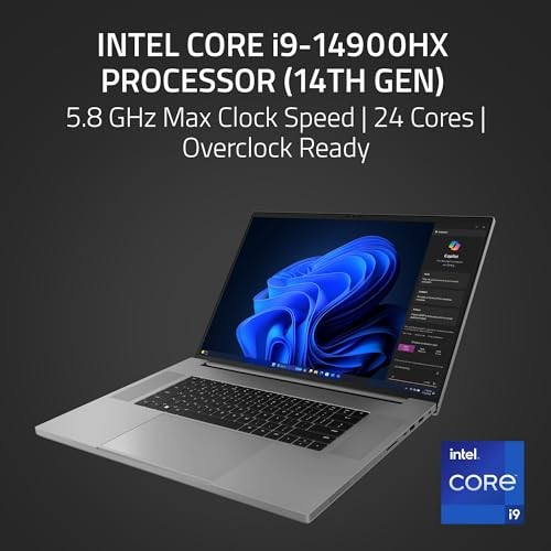 RAZER BLADE 18 UHD 120HZ I9-14900HX 32GB 2TB SSD RTX 4090 WIN 11 HOME - MERCURY gallery