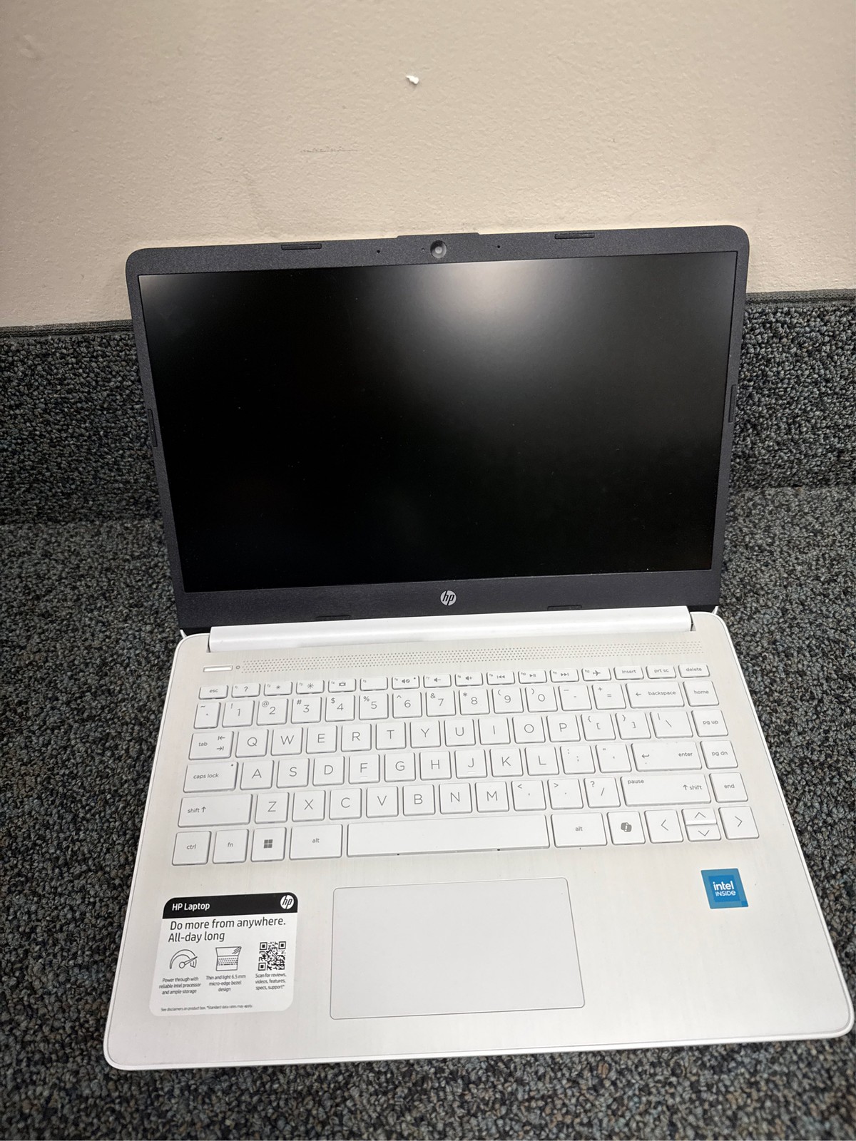 HP 14” HD Laptop, Intel Celeron N4500, 4GB RAM, 64GB eMMC, Windows 11 Home in S gallery